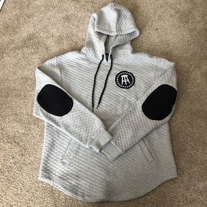premium quilted hoodie